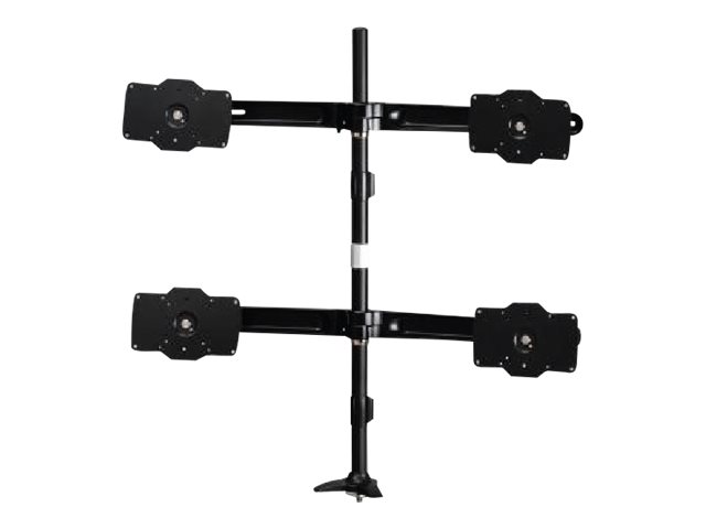 QUAD MONITOR GROMMET MOUNT MAX 32IN DISP
