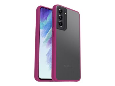 OtterBox React Series - Back cover for mobile phone - polyurethane, polycarbonate - party pink - for Samsung Galaxy S21 FE 5G