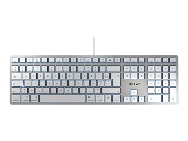CHERRY KC 6000 SLIM SILVER CORDED KEYBOARD F/ MAC