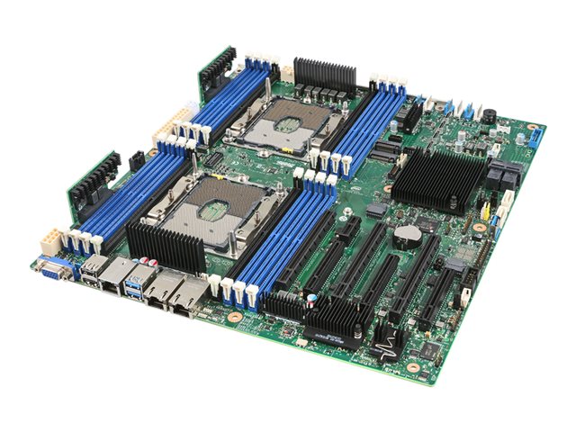 Intel Server Board S2600STQR - Motherboard - SSI EEB - Intel - Socket P - 2 CPUs supported - C628 Chipset - USB 3.0 - 2 x 10 Gigabit LAN - onboard graphics