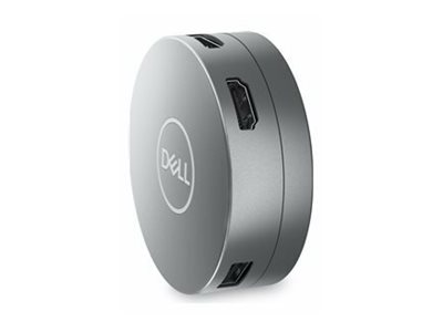 Dell 6-in-1 Multiport Adapter DA305 - docking station - USB-C - HDMI, DP, USB-C - 1GbE