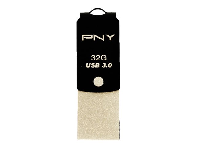 PNY UCD10 - USB flash drive - 32 GB - USB 3.0 / USB-C