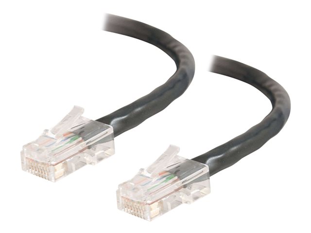 C2G Cat5e Non-Booted Unshielded (UTP) Network Patch Cable - patch cable - 15 m - black