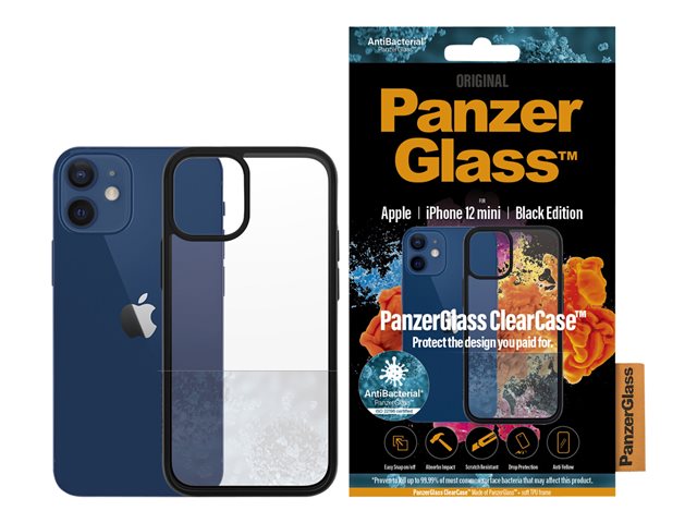 CLEARCASE WITH BLACKFRAME FOR APPLE IPHONE 12 MINI