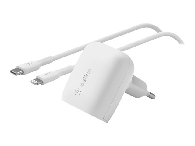 20WUSB-C WCHARGER WHT W1M PVC C-LTG
