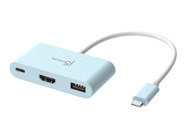 ECO-FRIENDLY USB-C TO HDMI USB TYPE-A WITH POWER DELIVERY