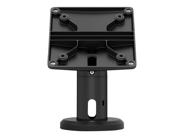 Compulocks VESA Tilting Kiosk Stand 4" with Cable Management - Stand - for tablet - black - mounting interface: 100 x 100 mm - pole mount