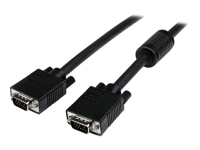 StarTech 7m Coax High Resolution Monitor VGA Video Cable HD15 M/M - VGA cable - HD-15 (VGA) (M) to HD-15 (VGA) (M) - 7 m - molded - black