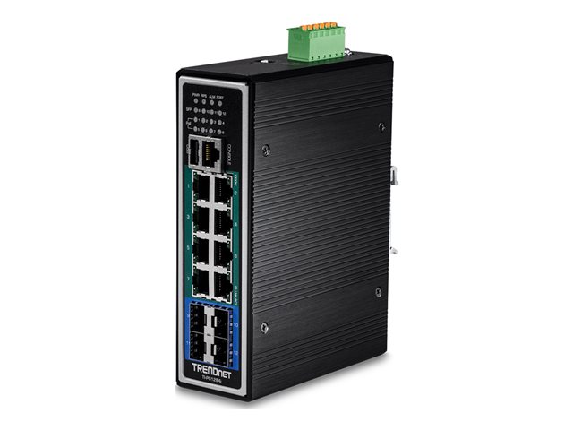 TRENDnet TI-PG1284I - switch - 12 ports - Managed - TAA Compliant