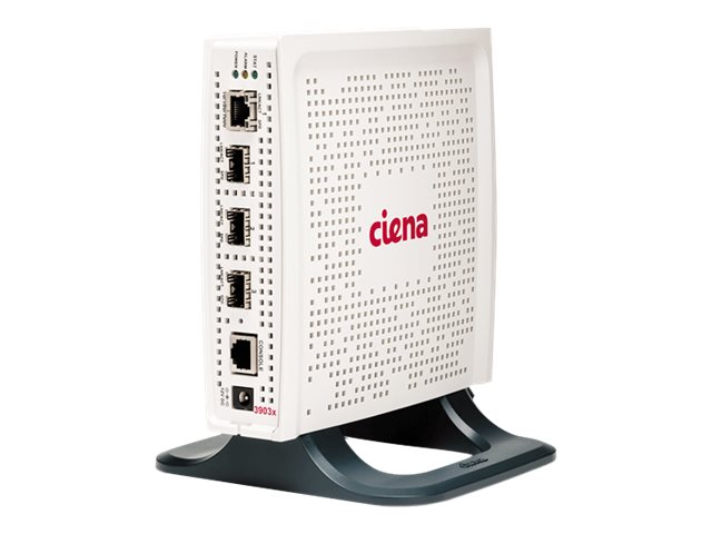 Ciena Service Delivery Switch 3903x - Switch - Managed - 2 x Gigabit SFP + 1 x combo Gigabit Ethernet/Gigabit SFP - desktop, wall-mountable - AC 100 - 240 V
