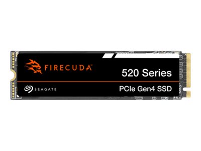 Seagate FireCuda 520 ZP500GV30012 - SSD - 500 GB - internal - M.2 2280 - PCIe 4.0 x4 (NVMe)