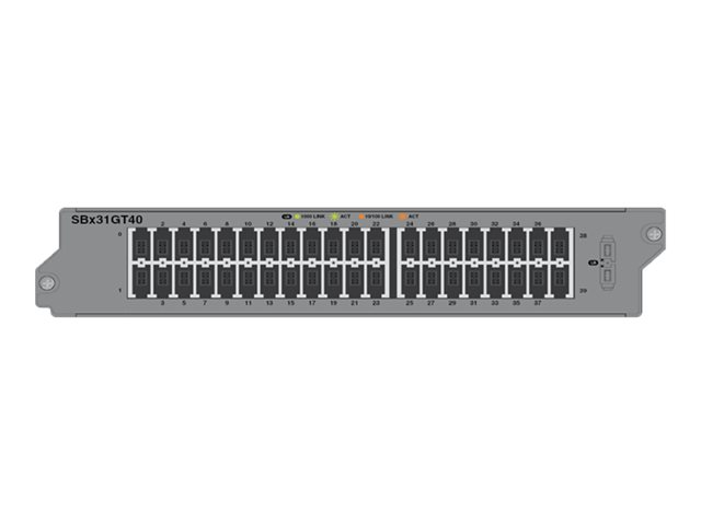 Allied Telesis AT SBX31GT40 - switch - 40 ports - plug-in module