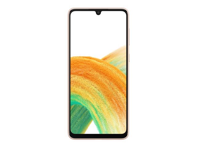 Samsung Galaxy A33 5G - awesome peach - 5G smartphone - 128 GB - GSM
