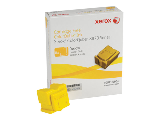Xerox ColorQube 8870 - Yellow - solid inks - for ColorQube 8870DN, 8880/DN, 8880/DNM, 8880_ADN, 8880_ADNM