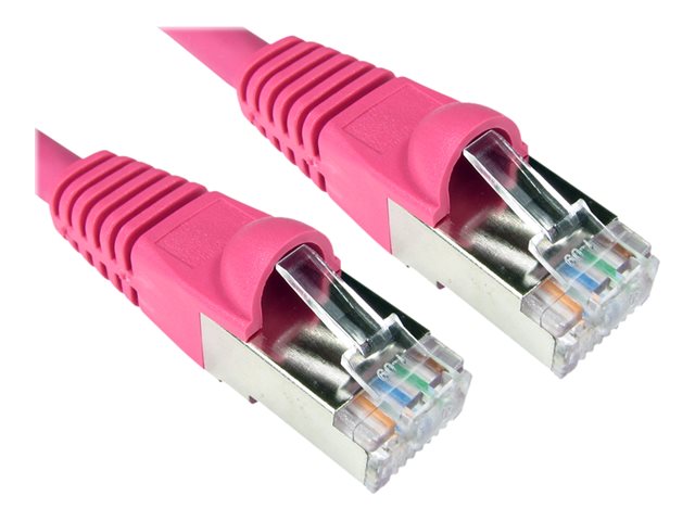 0.25M CAT6A SSTP-LSOH PATCH CAB PINK