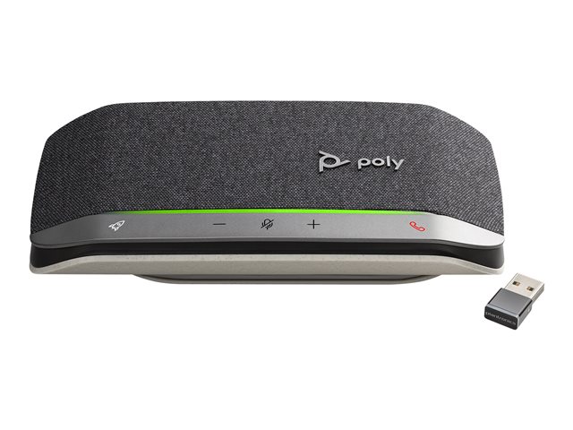 Poly Sync 20+ (with Poly BT600) - smart speakerphone - USB-A, USB-A via Bluetooth adapter