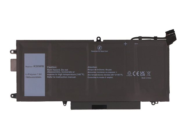 2-Power Main Battery Pack - laptop battery - 7.6V - Li-pol - 7270 mAh - 55 Wh