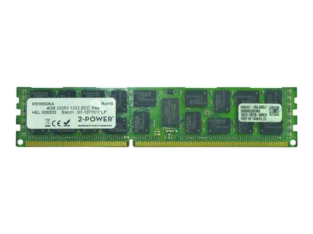 4GB DDR3 1333MHz ECC RDIMM