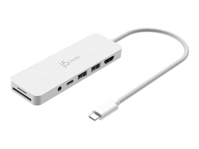ECO-FRIENDLY USB-C MULTI-PORT HUB WITH POWER DELIVERY
