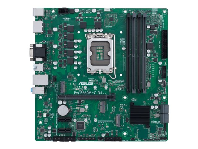 ASUS PRO B660M-C D4-CSM - motherboard - micro ATX - LGA1700 Socket - B660