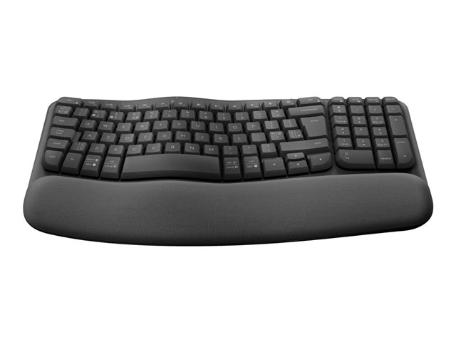 Logitech Ergo Series Wave Keys for Business - keyboard - QWERTY - UK - graphite Input Device