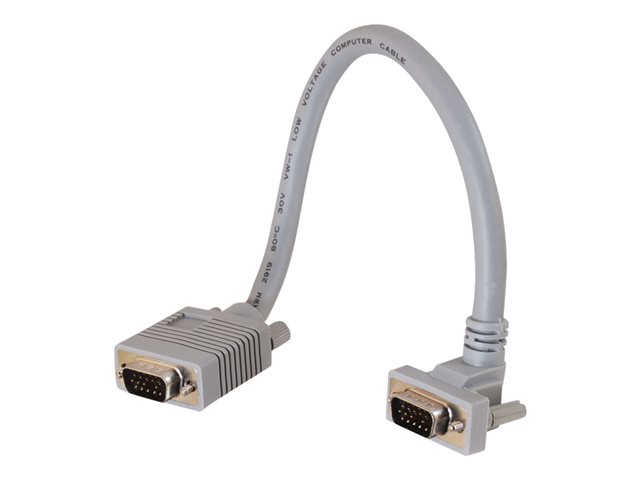 C2G Premium SXGA 90° Up Angled - VGA cable - 3 m