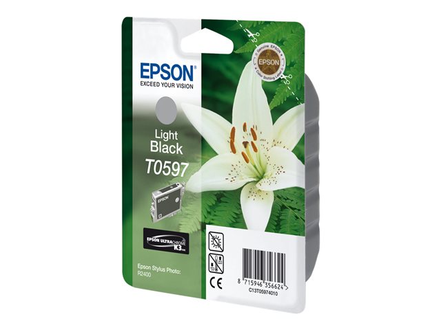 Epson T0597 - light black - original - ink cartridge