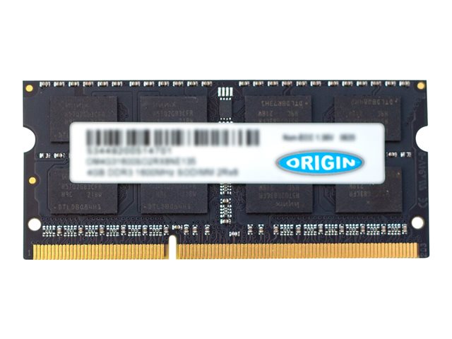 Origin Storage - DDR3 - module - 2 GB - SO-DIMM 204-pin - 1600 MHz / PC3-12800 - unbuffered