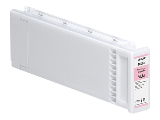 Epson Ink Cartridges, Ultrachrome PRO, Singlepack, 1 x 700.0 ml Vivid Light Magenta