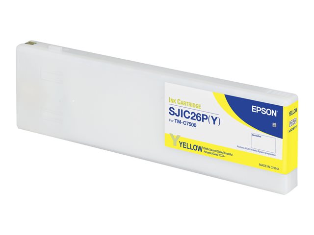 SJIC26P(Y) INK CARTRIDGE YLLW COLORWORKS C7500