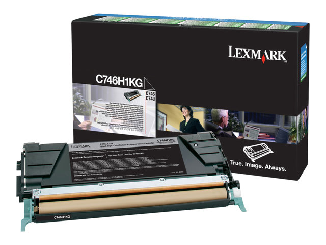 C746/748 BK HIGH YLD RTN PROG TONER