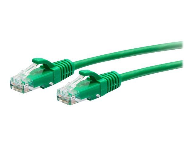 C2G 5ft (1.5m) Cat6a Snagless Unshielded (UTP) Slim Ethernet Network Patch Cable - Green - Patch cable - RJ-45 (M) to RJ-45 (M) - 1.5 m - 4.8 mm - UTP - CAT 6a - molded, snagless - green