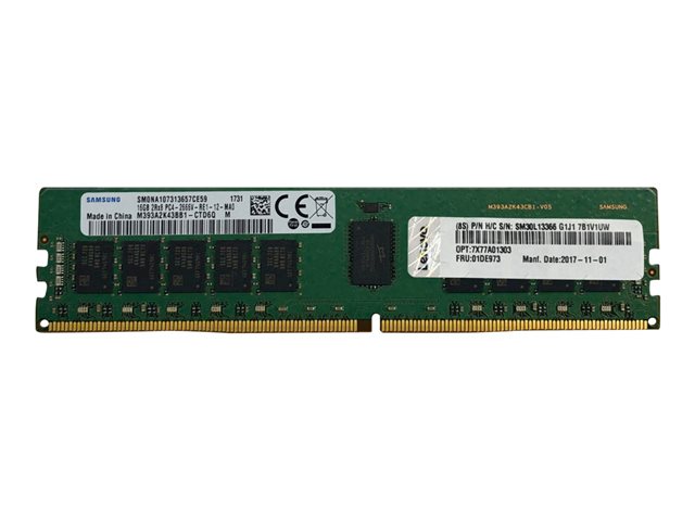 Lenovo TruDDR4 - DDR4 - module - 32 GB - DIMM 288-pin - 2666 MHz / PC4-21300 - unbuffered