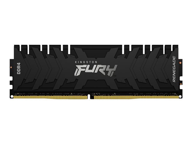Kingston FURY Renegade - DDR4 - kit - 64 GB: 2 x 32 GB - DIMM 288-pin - 3600 MHz / PC4-28800 - CL18 - 1.35 V - unbuffered - non-ECC - black