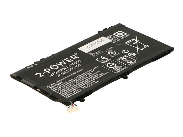 2-Power Main Battery Pack - laptop battery - Li-pol - 3450 mAh - 41 Wh