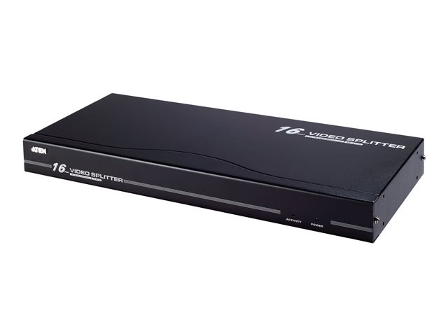 ATEN VS-0116 - video/audio splitter - 16 ports - rack-mountable