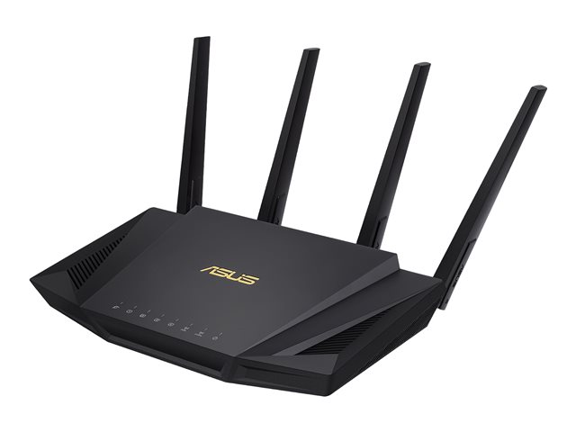 ASUS RT-AX58U - wireless router - 802.11a/b/g/n/ac/ax - desktop
