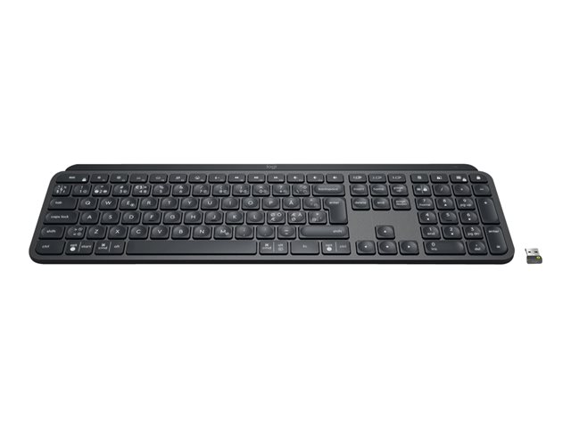 Logitech MX Keys for Business - keyboard - QWERTY - Pan Nordic - graphite Input Device