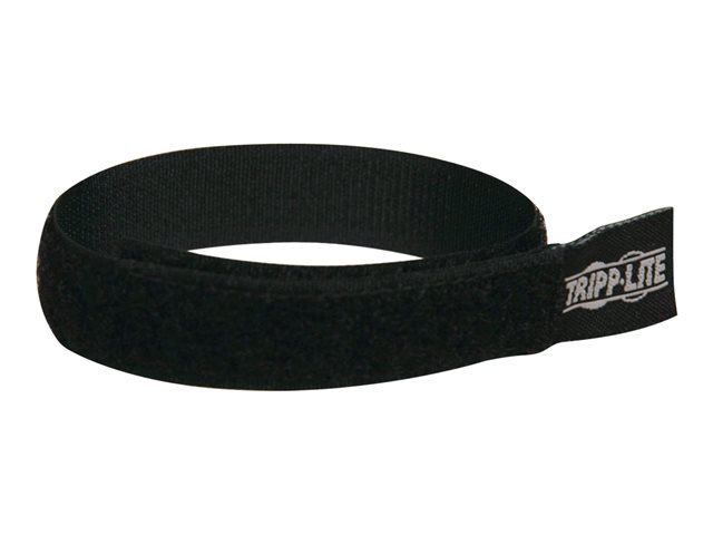 Eaton Tripp Lite Series 10in Hook and Loop Velcro Cable Management Ties 10-pack 10pc 10" - cable tie