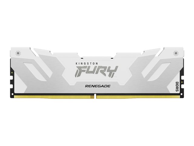Kingston FURY Renegade - DDR5 - module - 32 GB - DIMM 288-pin - 6400 MT/s / PC5-51200 - CL32 - 1.4 V - unbuffered - non-ECC - white, silver