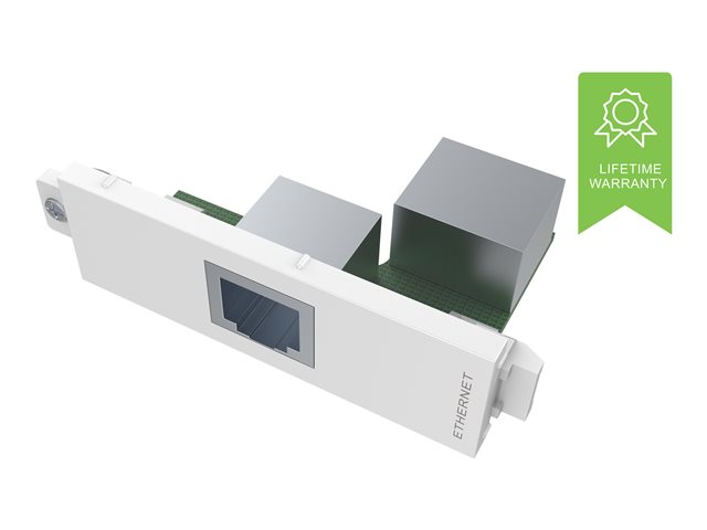 VISION TechConnect 3 RJ45 module - modular facility plate snap-in