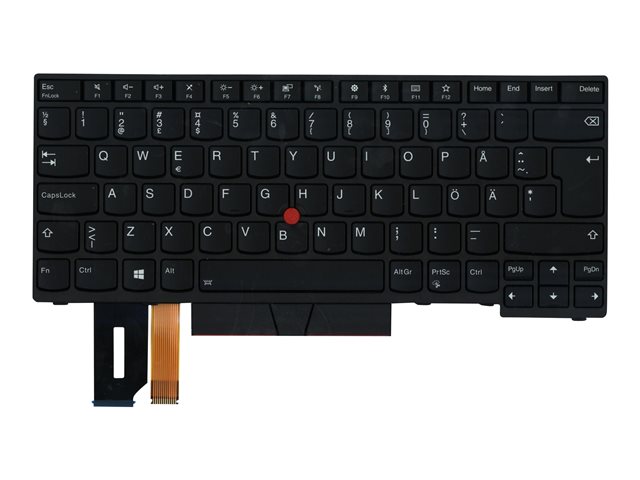Chicony - notebook replacement keyboard - with Trackpoint - QWERTY - Finnish Input Device