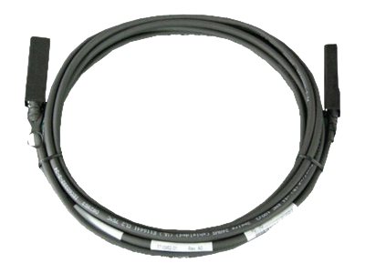 Dell 10GbE Direct Attach - Direct attach cable - SFP+ to SFP+ - 3 m - twinaxial - for PowerEdge FC430, FC630, FC830, R220, R320, R420, R520, R820, R920, T110, T320, T420, T630