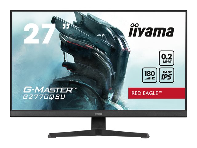 iiyama G-MASTER Red Eagle G2770QSU-B6 - LED monitor - 27"