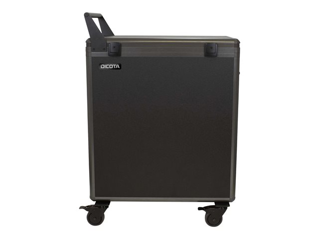 DICOTA cart - for 14 notebooks - silver
