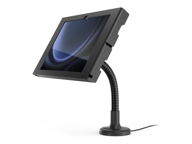 Compulocks Galaxy Tab S9/S9FE 10.9" Apex Enclosure Flex Arm Mount Black - Stand - for tablet - flex arm mount - lockable - metal frame - black - screen size: 10.9" - for Samsung Galaxy Tab S10 FE, Tab S10 Lite, Tab S11, Tab S9, Tab S9 FE