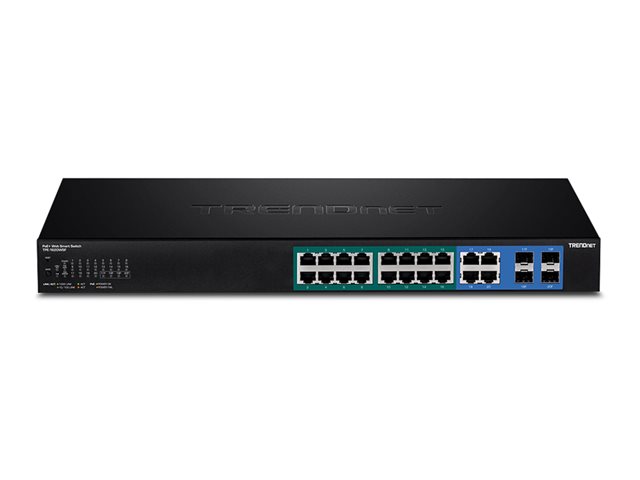 TRENDnet TPE 1620WSF - switch - 20 ports - smart - rack-mountable - TAA Compliant