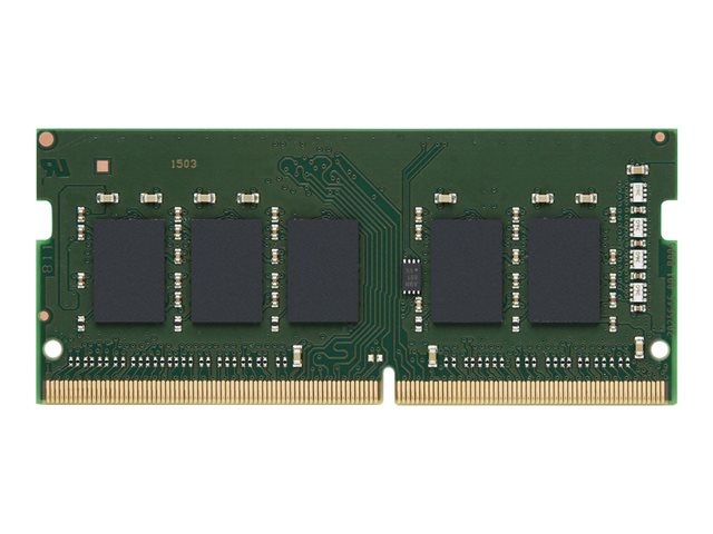 Kingston Server Premier - DDR4 - module - 16 GB - SO-DIMM 260-pin - 3200 MHz / PC4-25600 - CL22 - 1.2 V - registered with parity - ECC