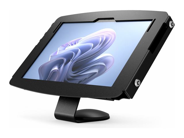 Compulocks Surface Go (1-4 Gen) Space Enclosure Core Counter Stand or Wall Mount enclosure - for tablet - fixed 45 degree - black