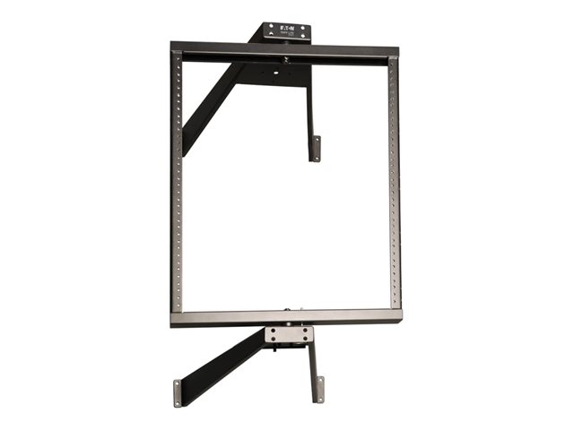 Eaton Tripp Lite Series 12U Wall Mount Pivoting 2-Post Open Frame Rack Cabinet Hinged - rack - 12U